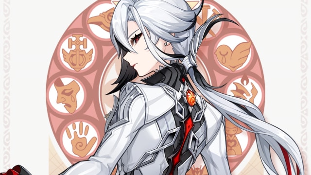 Genshin Impact Arlecchino artwork.